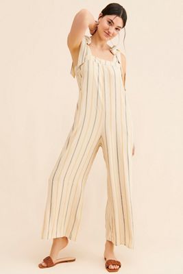 Sancia Mae Striped Jumpsuit
