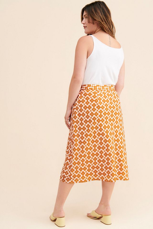 Hutch Mod Geo Slip Skirt #3