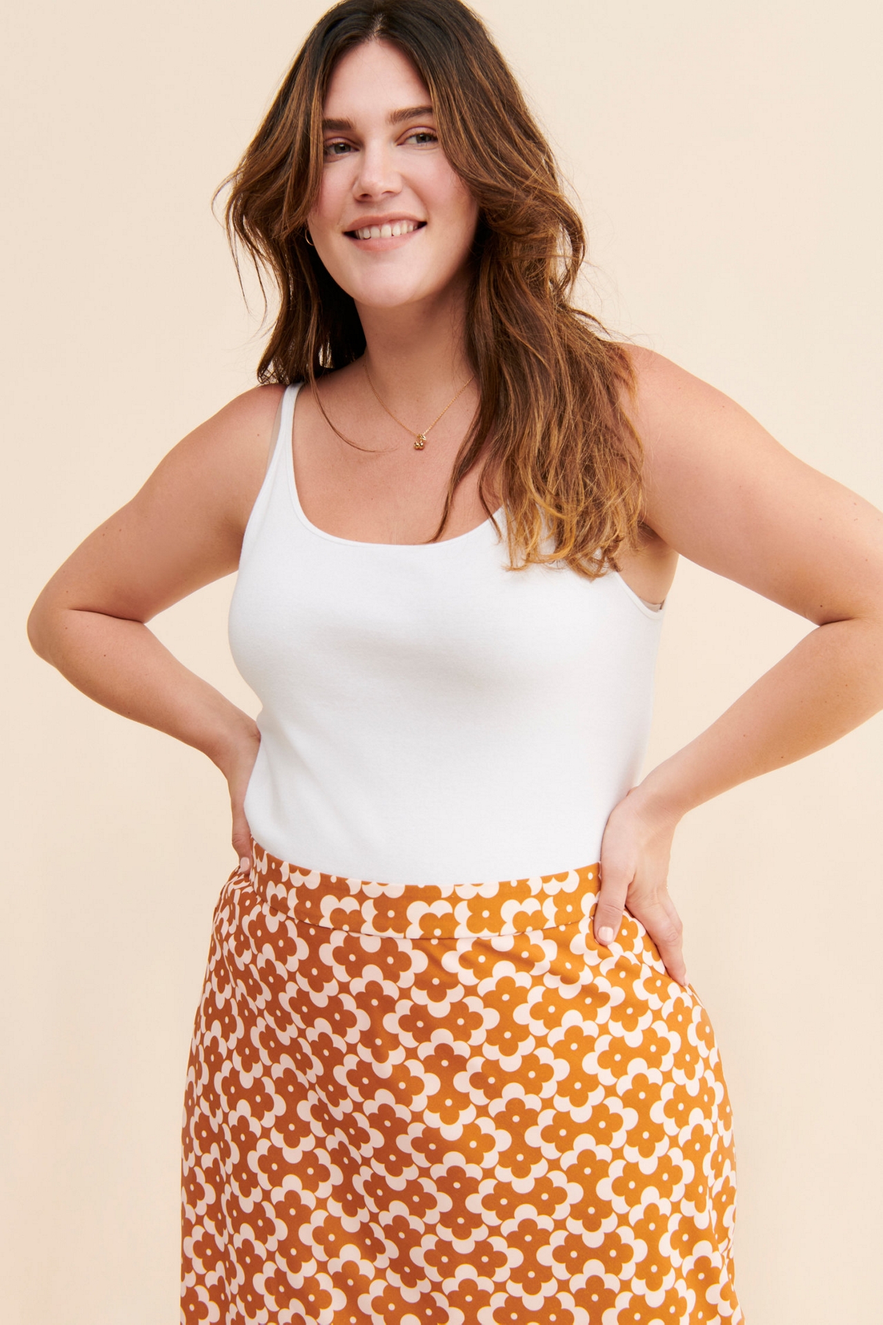 Hutch Mod Geo Slip Skirt