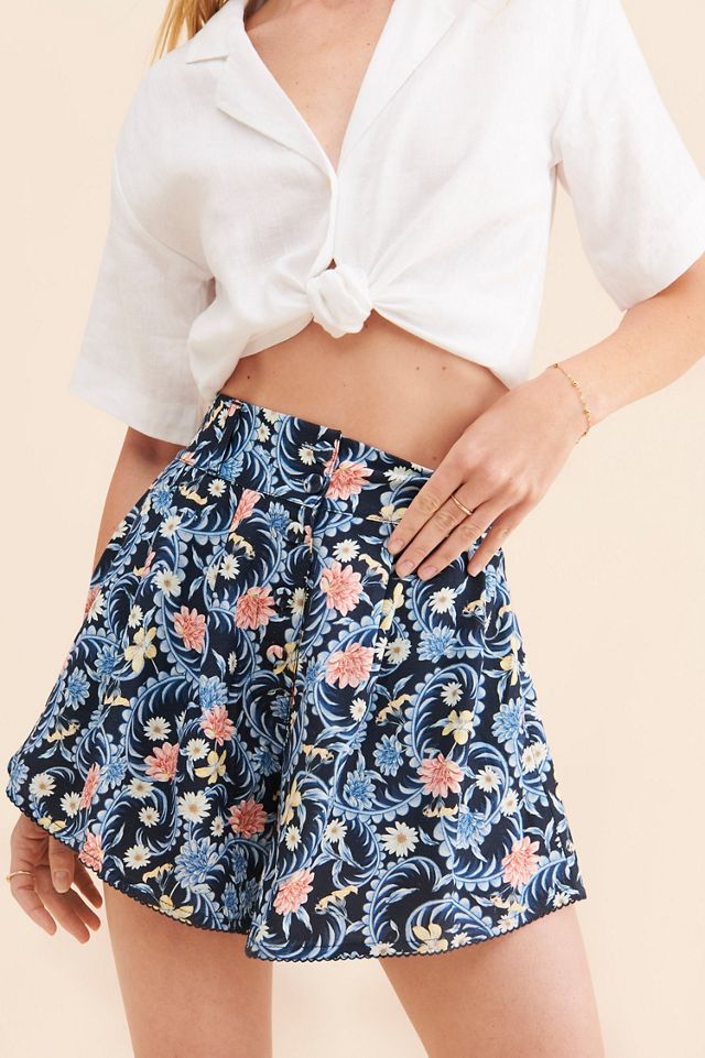 Agua Bendita Nalia Floral Shorts #4