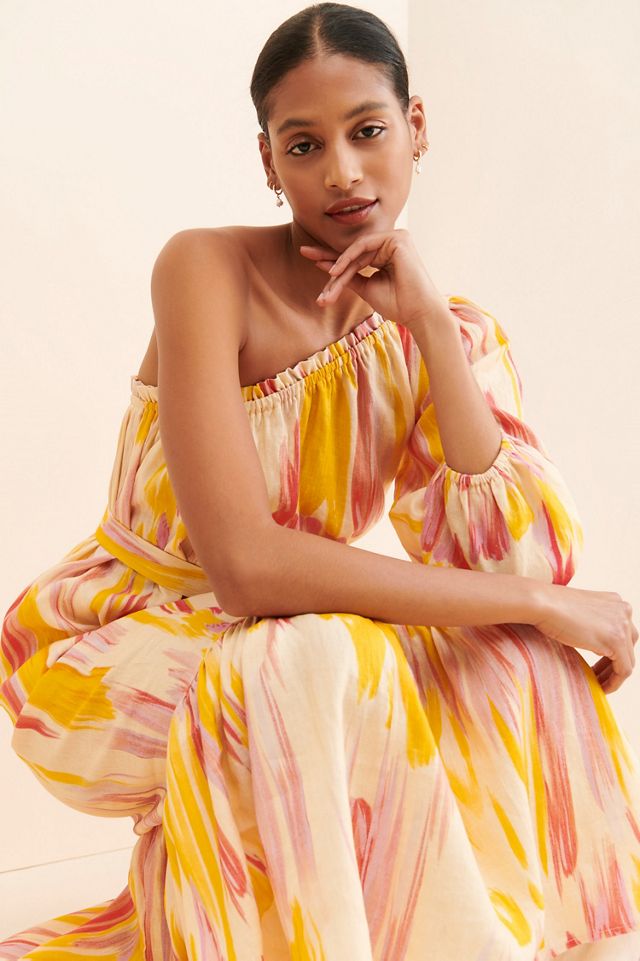 Little Lies Costa Rica Linen Dress #2