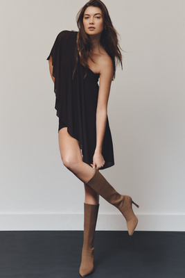Cecelia New York Gabi Knit Boots In Multi