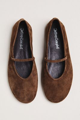 Jeffrey Campbell Dancerina Suede Ballet Flats