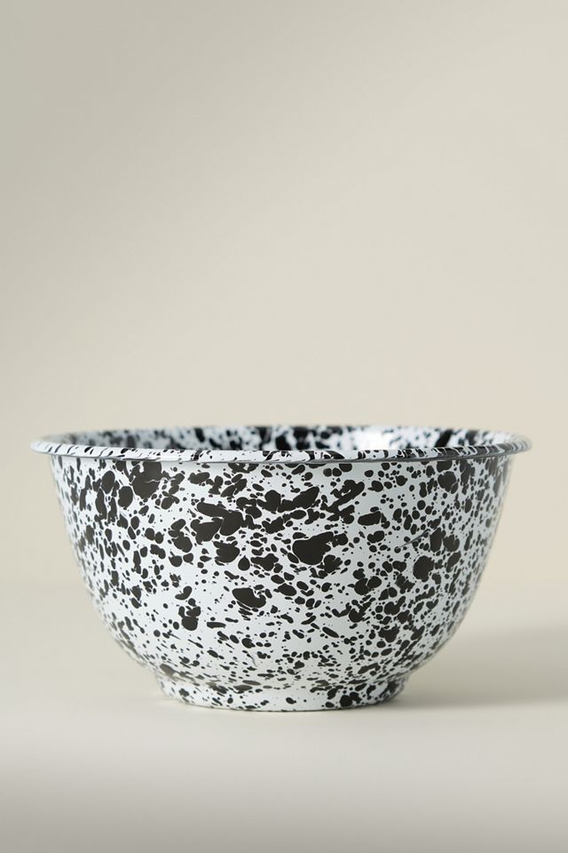 Crow Canyon Home Porcelain Enamel Salad Bowl #1