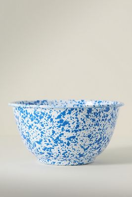 Crow Canyon Home Porcelain Enamel Salad Bowl