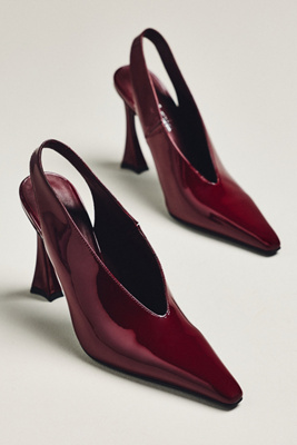 Jeffrey Campbell Alimony Slingback Heels In Purple