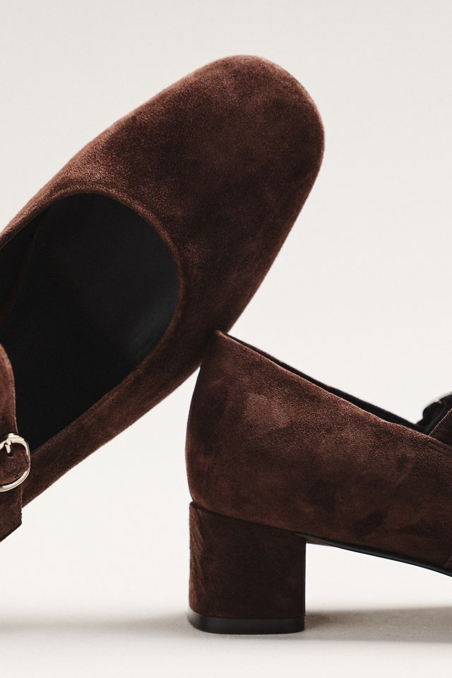 Jeffrey Campbell Top-Class Suede Mary Jane Heels #2