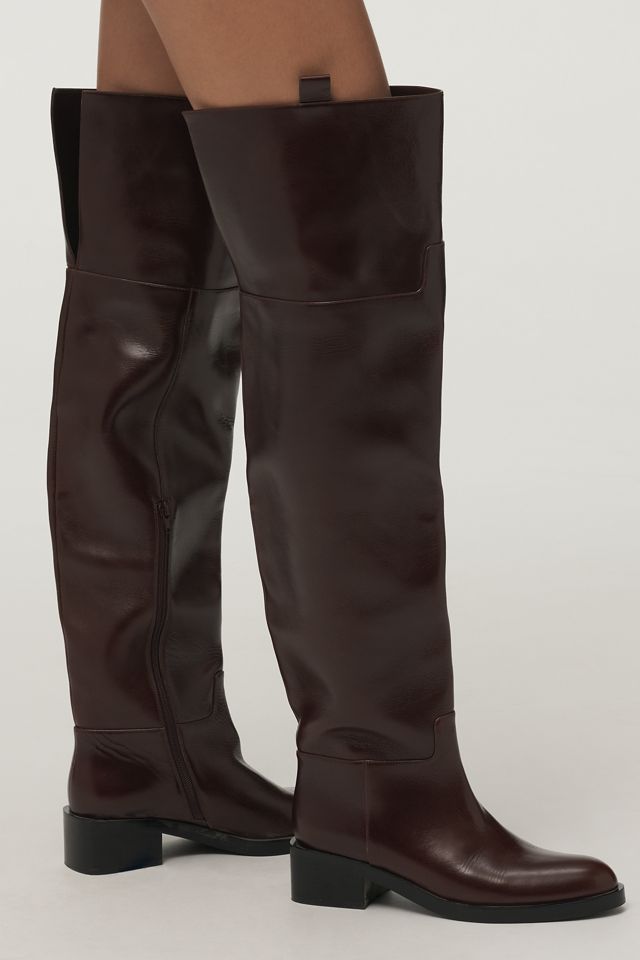 Jeffrey Campbell Shamble Over-the-Knee Foldover Boots #2