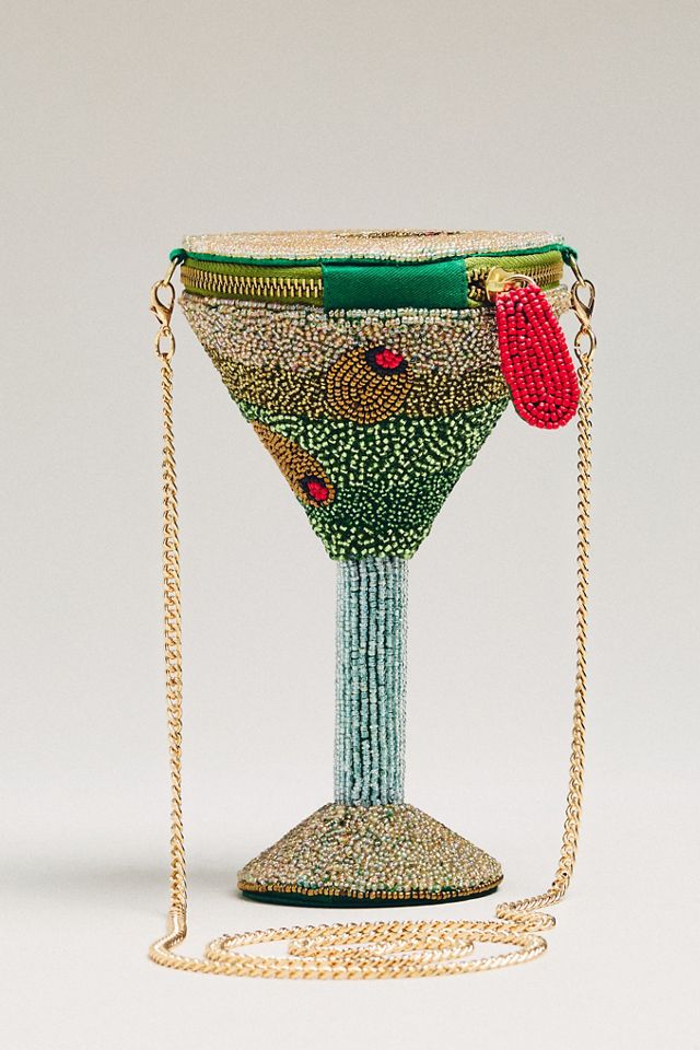 Beaded Icon Crossbody Bag #1
