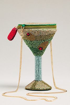 Beaded Icon Crossbody Bag