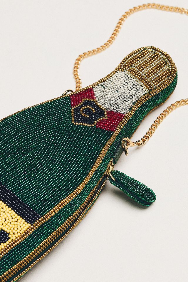 Beaded Icon Crossbody Bag #2