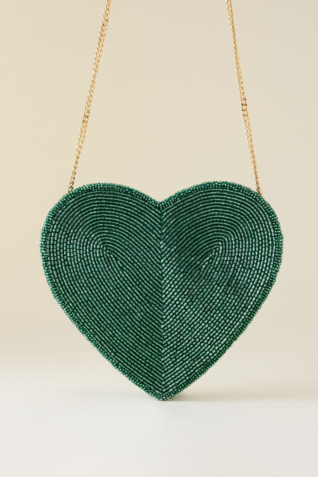 Beaded Icon Crossbody Bag