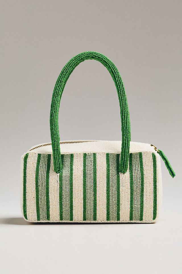 Beaded Box-Shaped Bag #1
