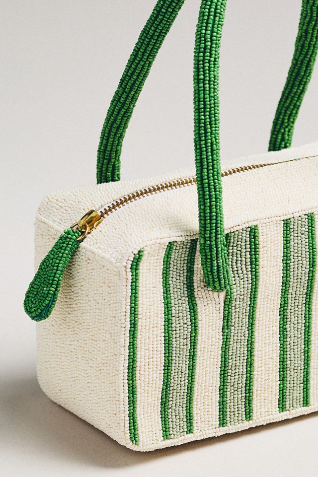 Beaded Box-Shaped Bag #2