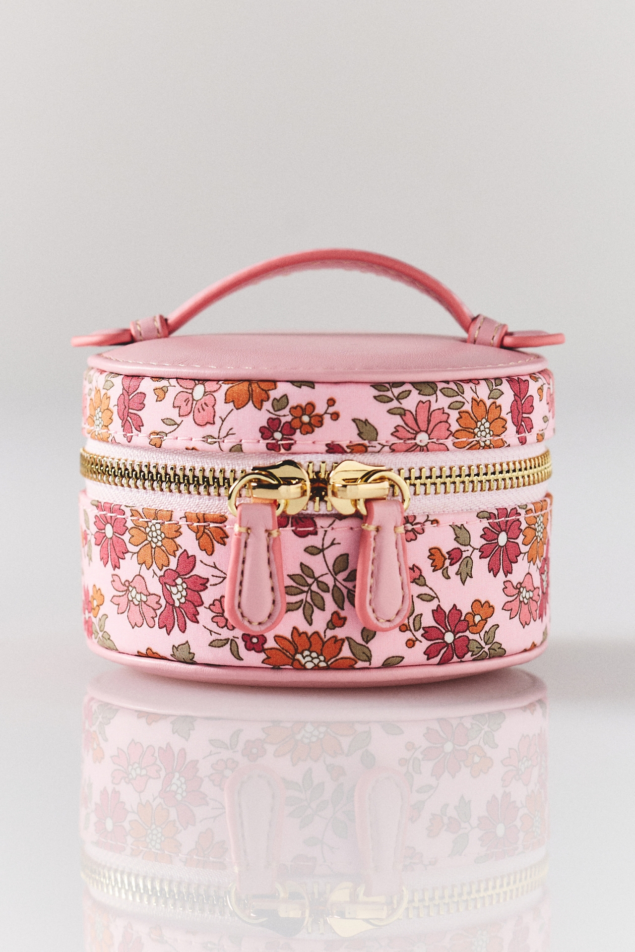 Stoney Clover Lane  Liberty Print Top Handle Pill Case