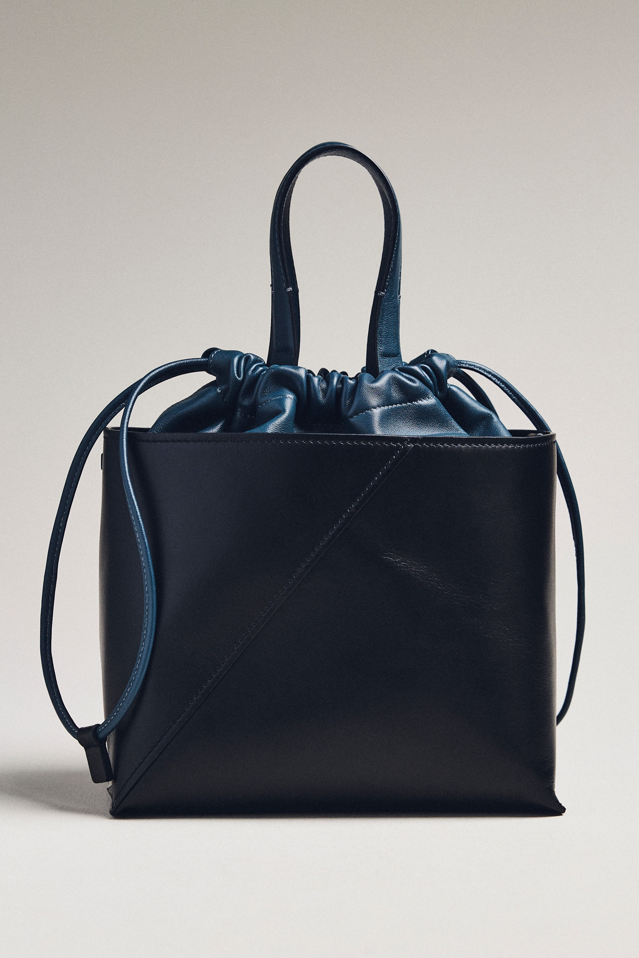Radley London Leather Drawstring Bag