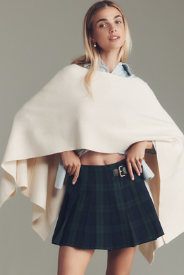 Mare Mare Knit Wrap In White