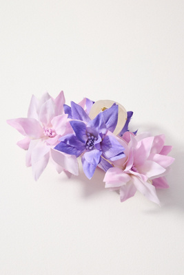 By Anthropologie Lily Claw Clip In Purple