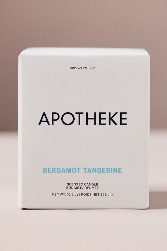Apotheke Bergamot Tangerine Boxed Glass Candle #1
