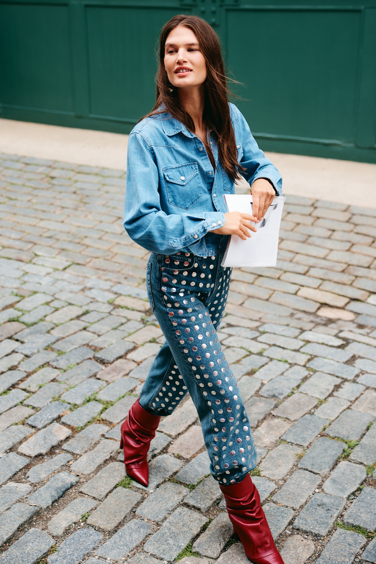 Bronx Low Jadey Slouched Boots