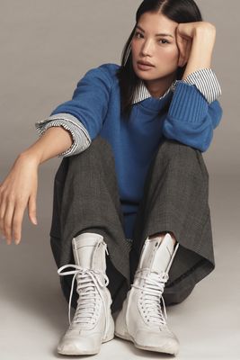 Bronx Myr-aa High-Top Boxing Sneakers