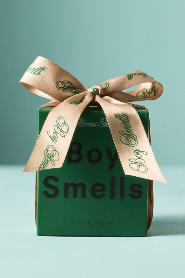 Boy Smells Fresh Xxmas Tree Boxed Glass Candle #2