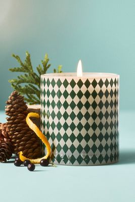 Boy Smells Fresh Xxmas Tree Boxed Glass Candle