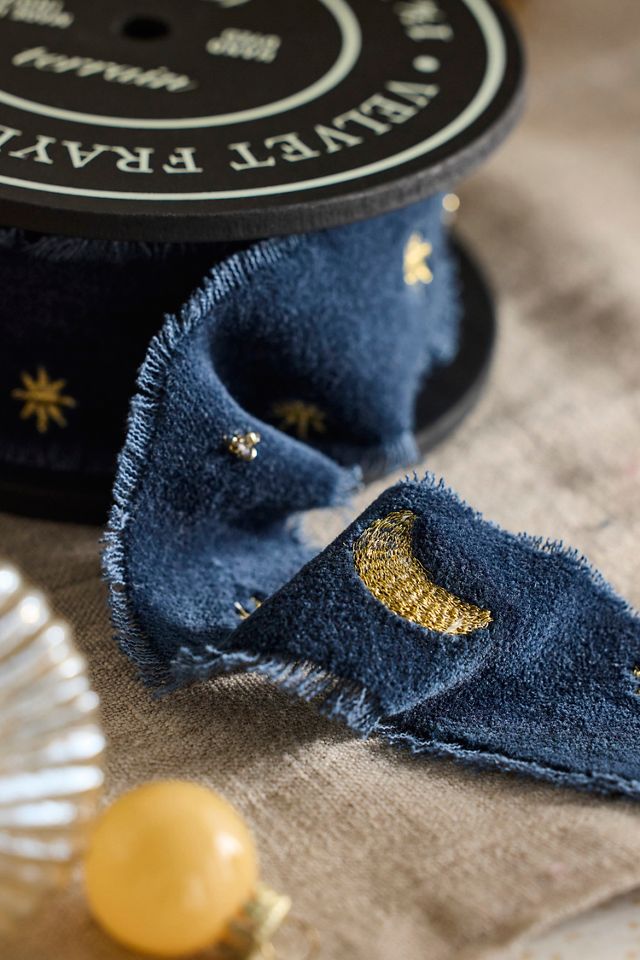 Celestial Embroidery Ribbon | AnthroHome