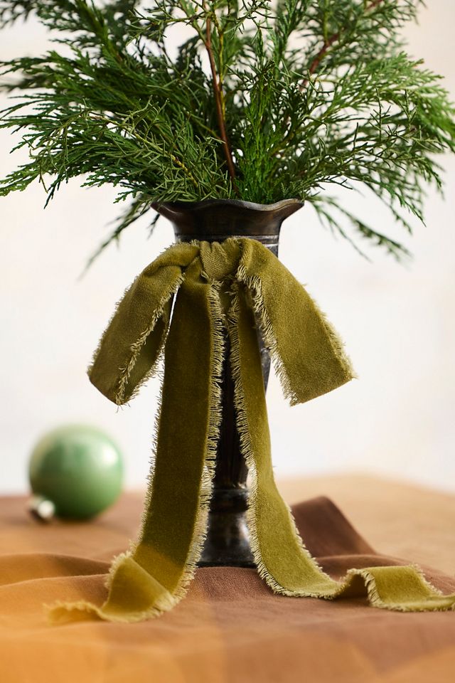 Velvet Ribbon Bow #1