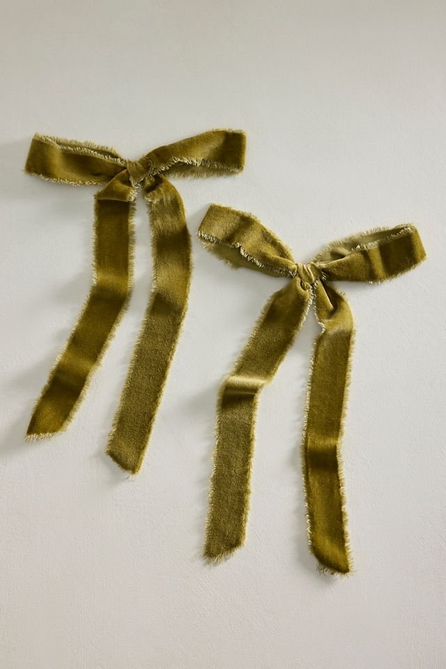 Velvet Ribbon Bow #3