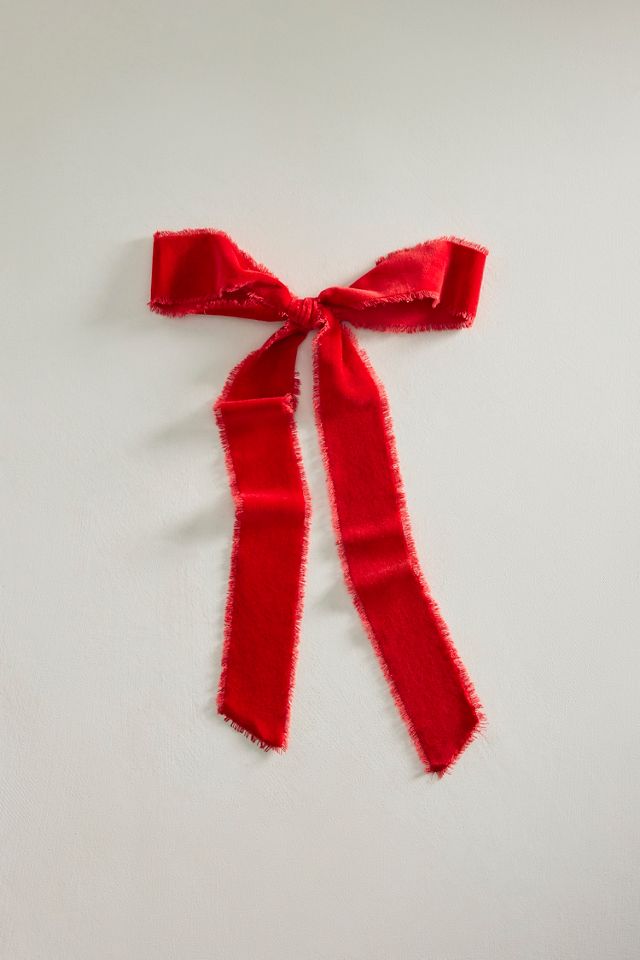 Velvet Ribbon Bow #3
