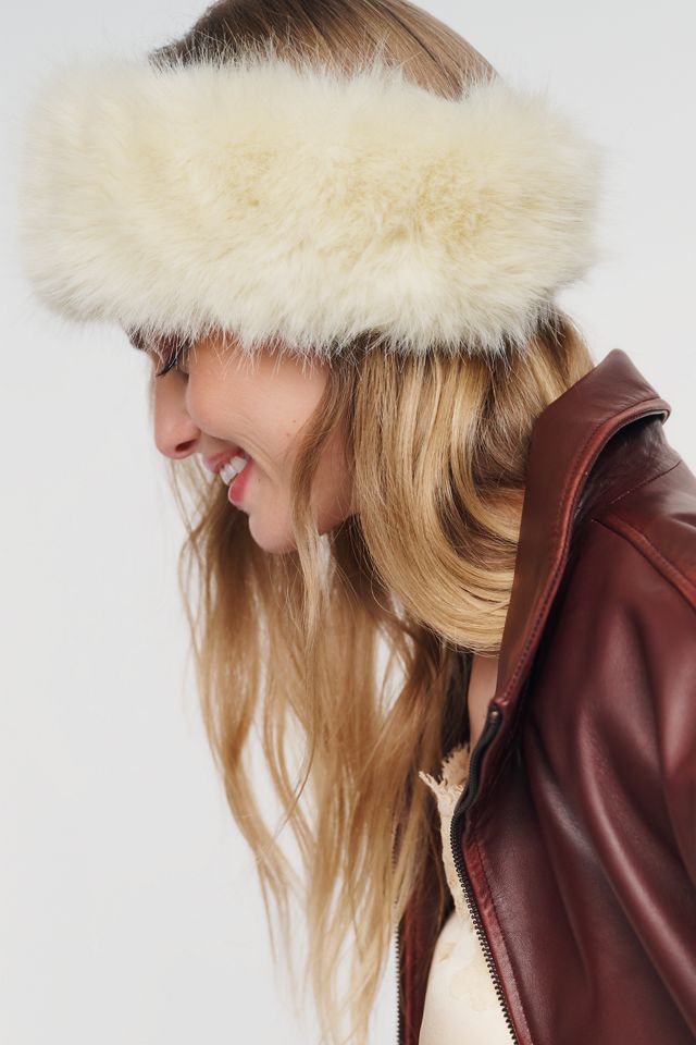 Faux Fur Headband #1