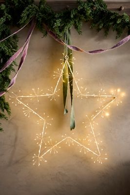 Illuminated LED Hanging Star