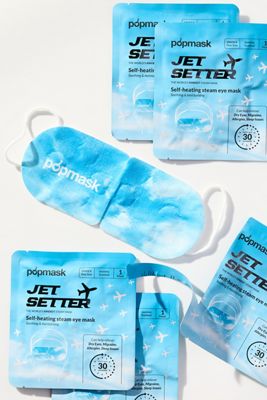 Popmask Jet Setter Self-Warming Sleep Masks