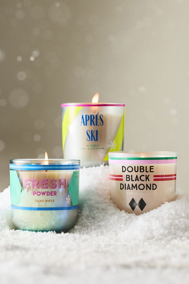 Fresh Powder Woody Fresh Balsam & Cedarwood Boxed Glass Candle #1