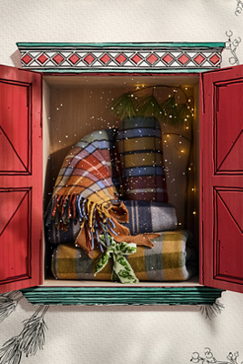 TBCo Tartan Throw Blanket - Thumbnail 5