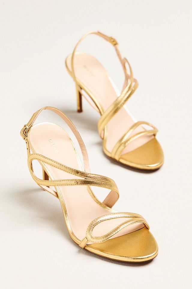 Maeve Loopy Ankle Wrap Heels #1