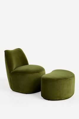 Joanie Velvet Accent Chair