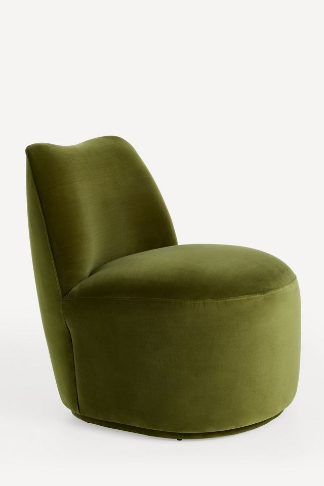 Joanie Velvet Accent Chair #2