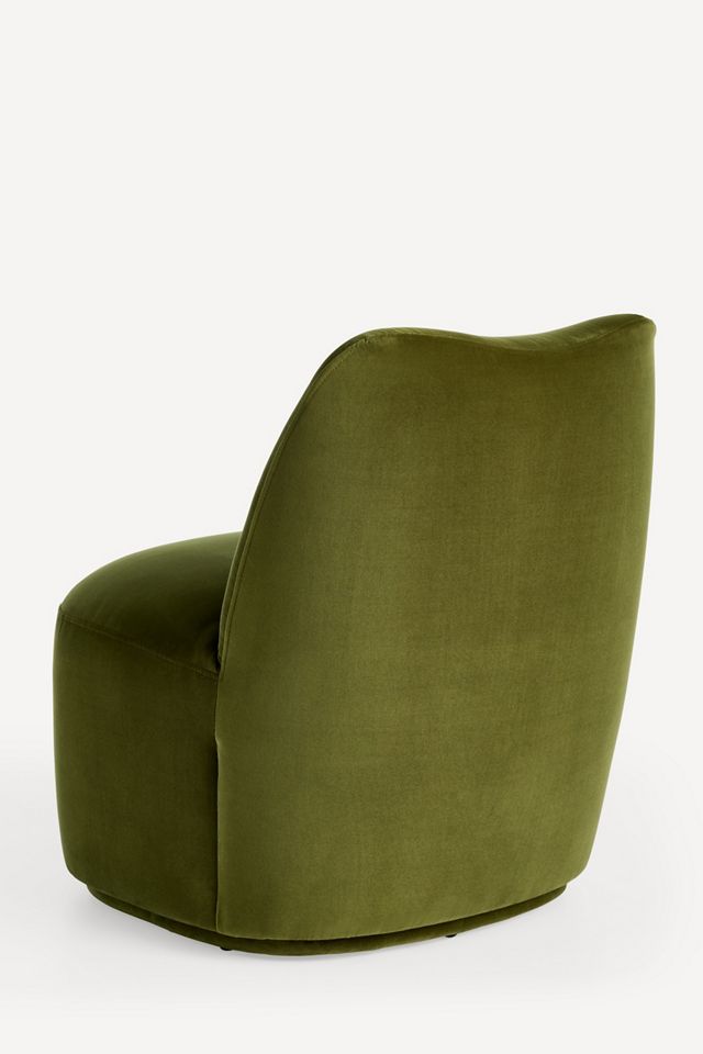 Joanie Velvet Accent Chair #4