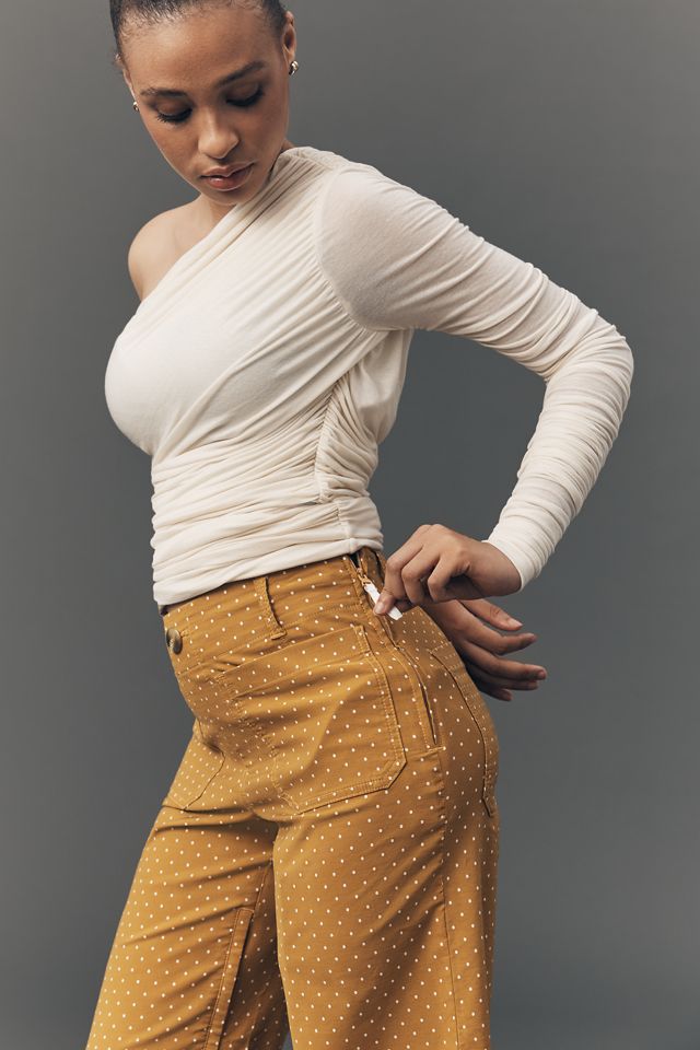 The Colette Crop High-Rise Wide-Leg Trousers by Maeve: Adaptive Edition #3