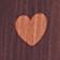 Red Heart Print