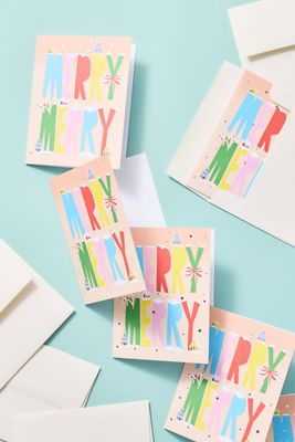 Carolyn Suzuki Merry Village Boxed Card Set