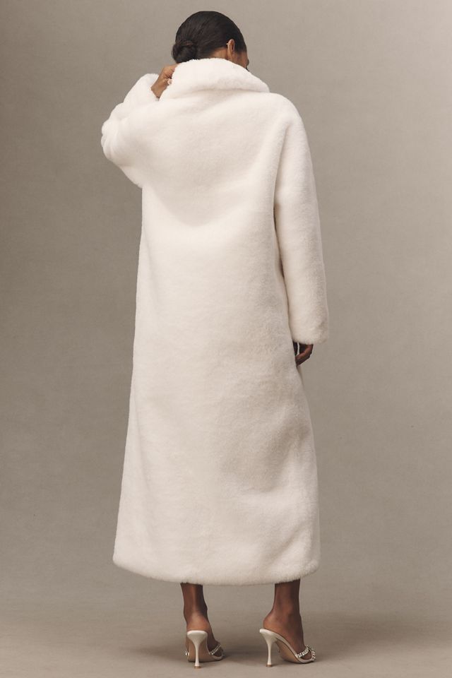 Elliatt Vivian Faux- Fur Long Coat #1