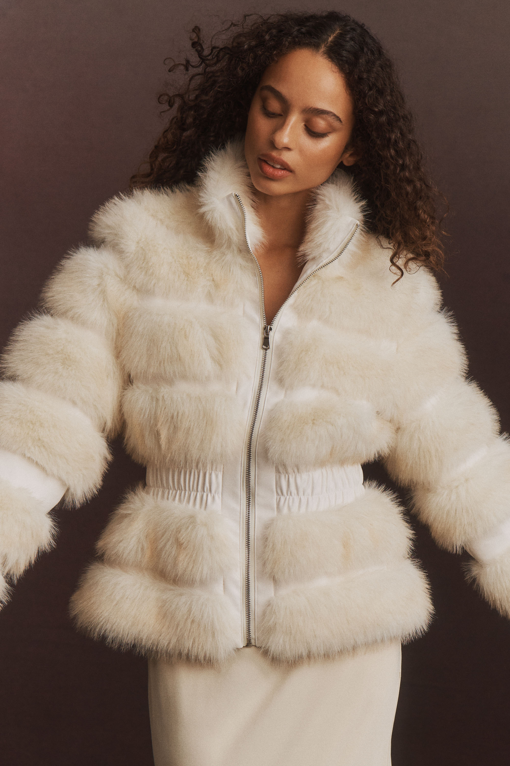 Aisling Faux Fur Jacket — Image 6