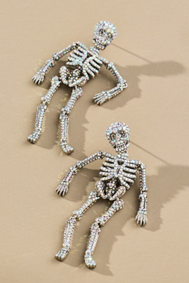 Baublebar Bone-a-fide Hottie Earrings In Silver
