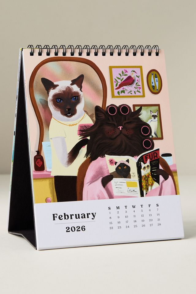 Paper Source 2026 Desk Easel Calendar #1