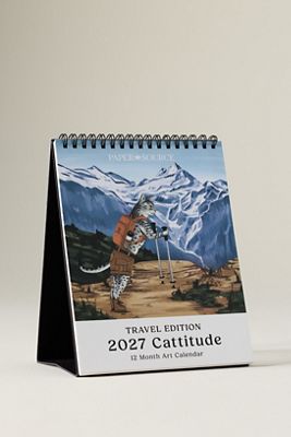 Paper Source 2027 Desk Easel Calendar