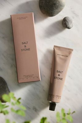 Salt + Stone Hand Cream, Black Rose + Oud