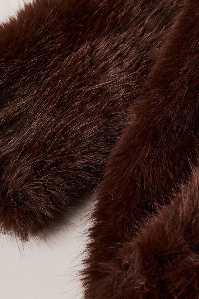 By Anthropologie Faux-Fur Scarf #1